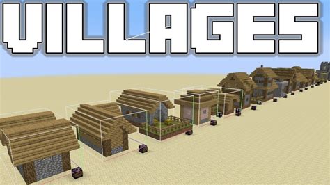 what counts as a village in minecraft